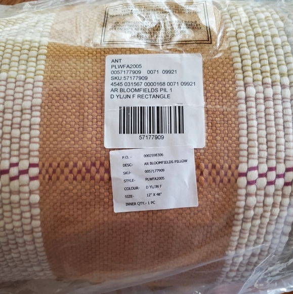 Anthropologie All Roads Bloomfield pillow- yellow - Picture 10 of 10